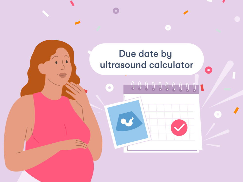 Due date by ultrasound calculator